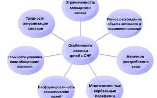 Лексико-грамматическое недоразвитие речи