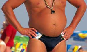 Как легко убрать мужской живот в домашних условиях