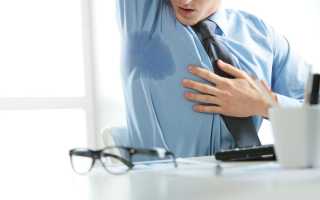 Виды и основные причины сильного потоотделения у мужчин