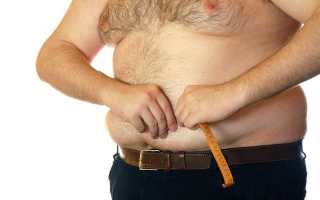 Как быстро убрать жир с живота у мужчин?