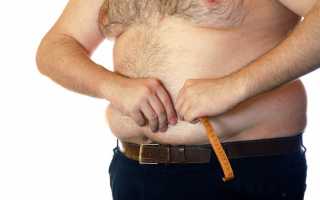 Характеристика абдоминального ожирения у мужчин