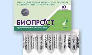 Препарат биопрост свечи: отзывы пациентов