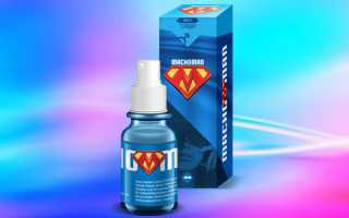 Средство Macho Man для увеличения мужской потенции