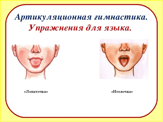 Артикуляционные упражнения для языка