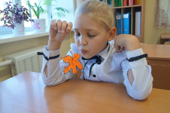 Упражнение на дыхание с игровым элементом