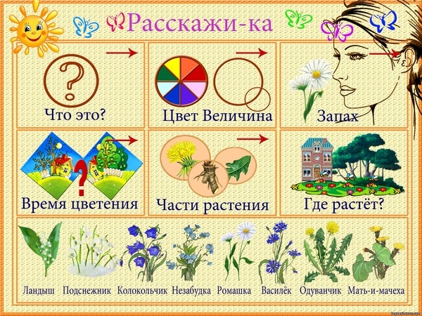 Мнемотаблица Расскажи-ка