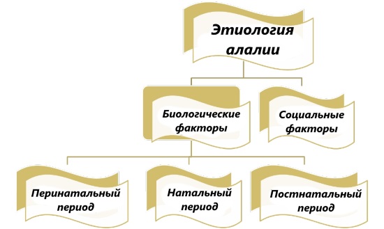 Причины возникновения алалии
