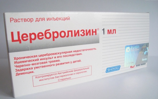 Раствор для инъекций Церебролизин