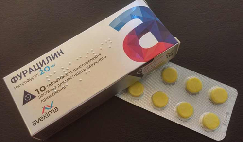 Фурацилин для лечения потливости Фурацилин для лечения потливости