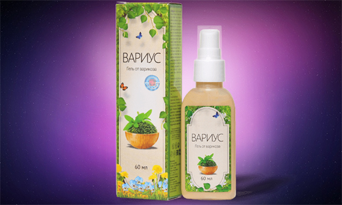 Гель Вариус при варикоцеле Гель Вариус при варикоцеле