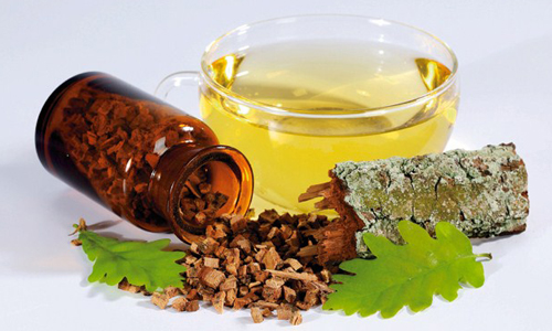 Настой из коры дуба Настой из коры дуба