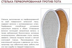 Перфорированная стелька