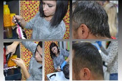 Процедура камуфлирования темных волос Процедура камуфлирования темных волос