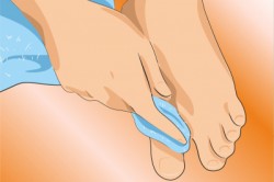 Протирание ступней Протирание ступней