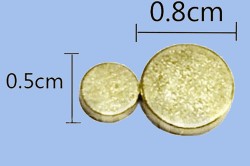 Размеры биомагнитов Размеры биомагнитов
