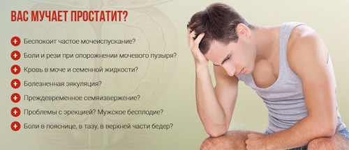 Симптомы простатита Симптомы простатита