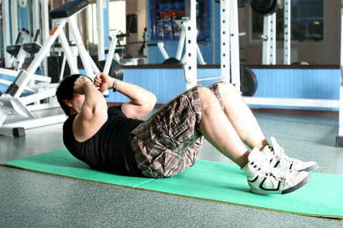 Скручивание на полу Скручивание на полу