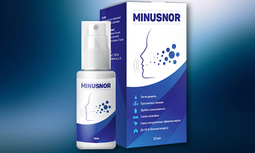 Средство Minusnor против храпа Средство Minusnor против храпа