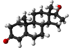 Молекула тестостерона