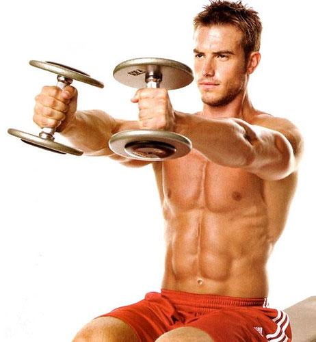 Занятия с гантелями Занятия с гантелями