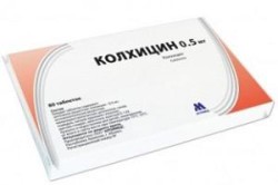 Прием колхицина Прием колхицина