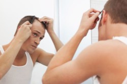 Первые признаки облысения Первые признаки облысения