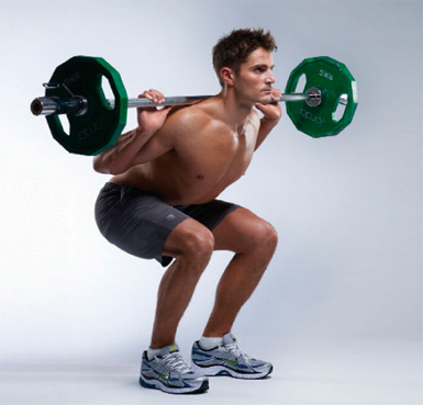 Приседания с применением тяжестей Приседания с применением тяжестей