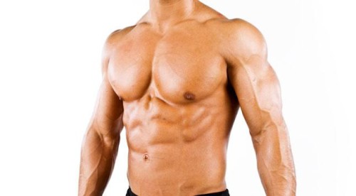 Накачанное мужское тело Накачанное мужское тело