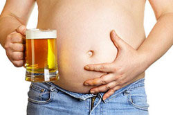 Пивной живот 