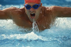 Плавание в бассейне Плавание в бассейне