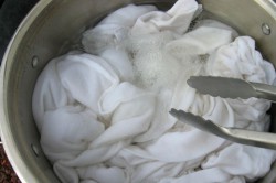 Кипячение полотенец Кипячение полотенец