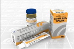 Лечение чесотки серной мазью Лечение чесотки серной мазью