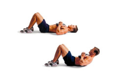 Рисунок 4. Упражнения на пресс Рисунок 4. Упражнения на пресс