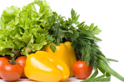 Свежая зелень и овощи Свежая зелень и овощи